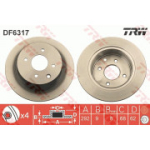 Piduriketas TRW DF6317