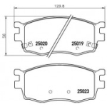 Piduriklotsi komplekt, ketaspidur BREMBO P 30 069