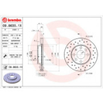Piduriketas BREMBO 09.8635.1X