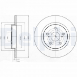 Piduriketas DELPHI BG4200C