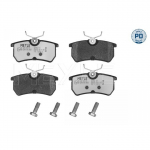 Piduriklotsi komplekt, ketaspidur MEYLE 025 233 5314/PD
