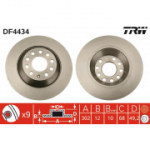 Piduriketas TRW DF4434