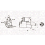 Starter MAGNETI MARELLI 063721096010