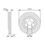 Piduriketas BOSCH 0 986 479 T01