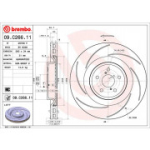 Piduriketas BREMBO 09.C266.11