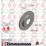 Piduriketas ZIMMERMANN 540.5313.20