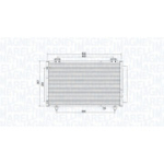 Kondensaator, kliimaseade MAGNETI MARELLI 350203925000