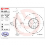 Piduriketas BREMBO 09.B025.11