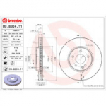 Piduriketas BREMBO 09.8304.11