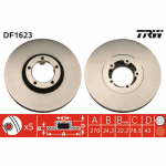 Piduriketas TRW DF1623