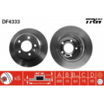 Piduriketas TRW DF4333