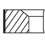 Kolvir&otilde;ngakomplekt MAHLE ORIGINAL 081 76 N0