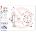 Piduriketas BREMBO 09.5254.21