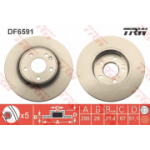 Piduriketas TRW DF6591