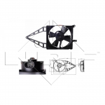 Ventilaator, mootorijahutus NRF 47020