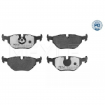 Piduriklotsi komplekt, ketaspidur MEYLE 025 216 0717/PD