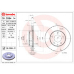 Piduriketas BREMBO 09.5584.11
