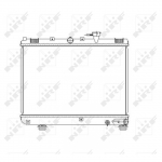 Radiaator, mootorijahutus NRF 53486