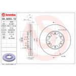 Piduriketas BREMBO 09.A055.10