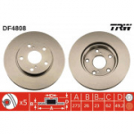 Piduriketas TRW DF4808