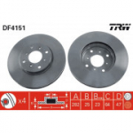 Piduriketas TRW DF4151
