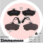 Piduriklotsi komplekt, ketaspidur ZIMMERMANN 20669.190.1