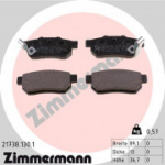 Piduriklotsi komplekt, ketaspidur ZIMMERMANN 21738.130.1