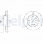 Piduriketas DELPHI BG2629