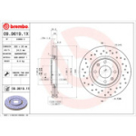 Piduriketas BREMBO 09.9619.1X
