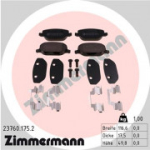 Piduriklotsi komplekt, ketaspidur ZIMMERMANN 23760.175.2