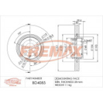 Piduriketas FREMAX BD-4085