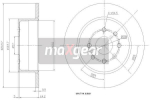 Piduriketas MAXGEAR 19-0788MAX