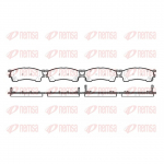 Piduriklotsi komplekt, ketaspidur REMSA 0415.04