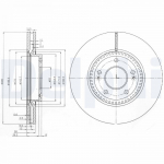 Piduriketas DELPHI BG4011
