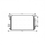 Kondensaator, kliimaseade AVA Clever Choice MT5210D