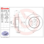Piduriketas BREMBO 08.9179.10