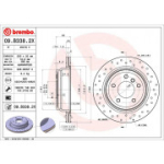 Piduriketas BREMBO 09.B338.2X