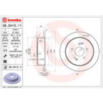 Piduriketas BREMBO 08.D415.11