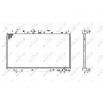 Radiaator, mootorijahutus NRF 53420