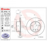 Piduriketas BREMBO 09.9750.11
