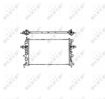 Radiaator, mootorijahutus NRF 58176