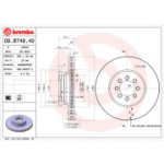 Piduriketas BREMBO 09.B749.40