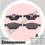 Piduriklotsi komplekt, ketaspidur ZIMMERMANN 23720.175.1