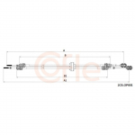 Tross, k&auml;igukast COFLE 2CB.OP001