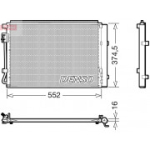 Kondensaator, kliimaseade DENSO DCN41017