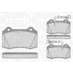 Piduriklotsi komplekt, ketaspidur MAGNETI MARELLI 363916060107