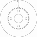 Piduriketas TRW DF6593