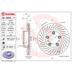 Piduriketas BREMBO 09.D930.11