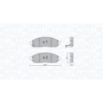 Piduriklotsi komplekt, ketaspidur MAGNETI MARELLI 363916060982