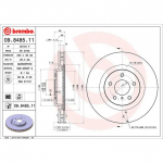 Piduriketas BREMBO 09.8485.11